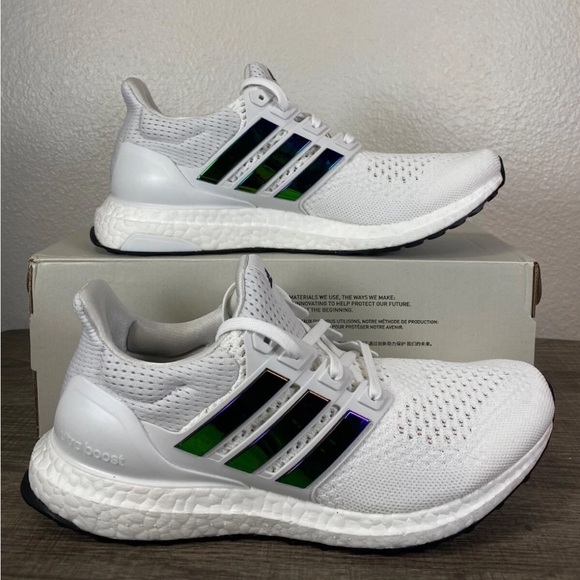 adidas Other - Adidas Ultraboost 1.0 "Mirror Pack" White Colorway Size 10.5 JH6584